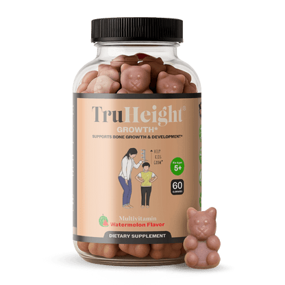 TruHeight Growth Capsules - Tall Nutrition for Natural Growth Supplement for Kids & Teens