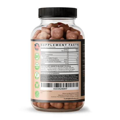 TruHeight Growth Capsules - Tall Nutrition for Natural Growth Supplement for Kids & Teens