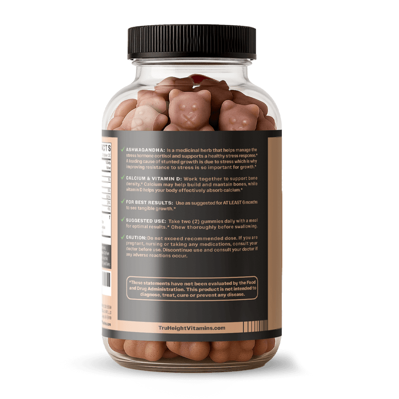 TruHeight Growth Capsules - Tall Nutrition for Natural Growth Supplement for Kids & Teens