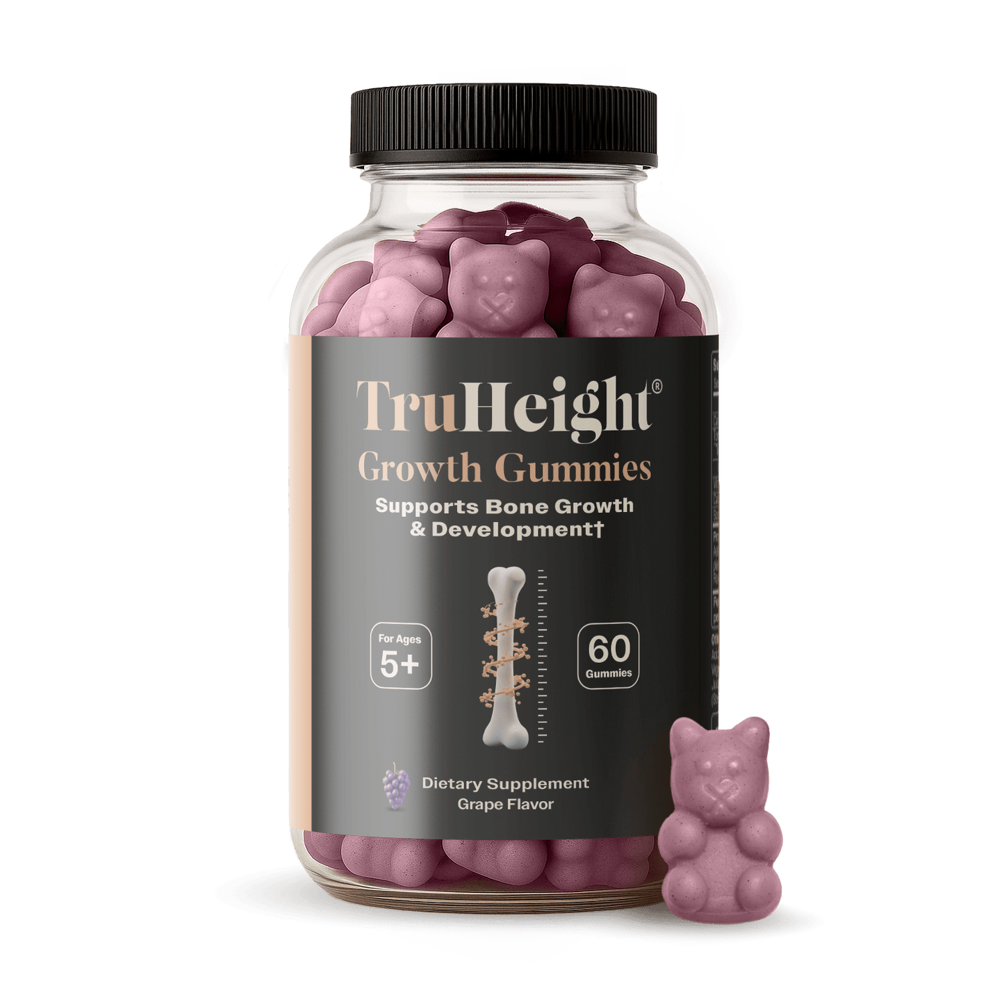 TruHeight Growth Capsules - Tall Nutrition for Natural Growth Supplement for Kids & Teens